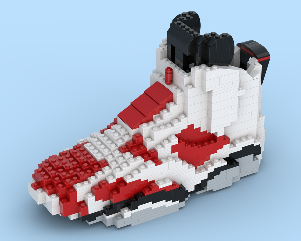 Lego Nike Air Jordan 6 Retro OG 'Carmine' 2021
