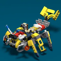The Lobster - alt. build for Lego set 31090