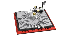 Diorama: Planting the Flag