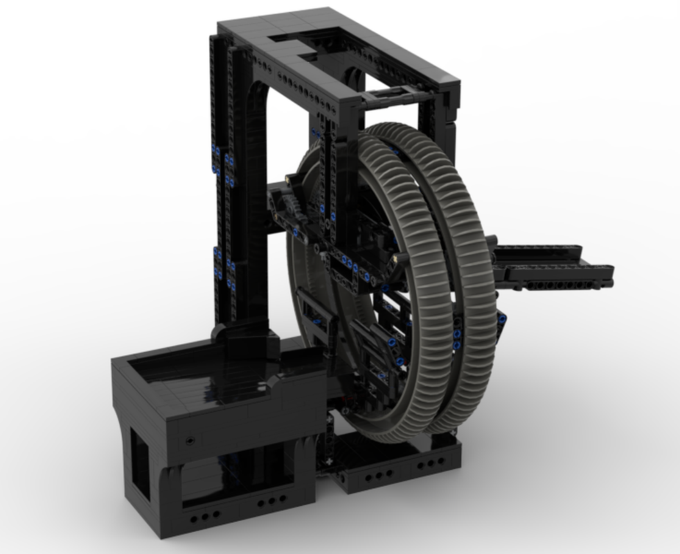 Lego Floating Hailfire Wheel