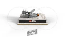 Micro Diorama : Downed Snowspeeder