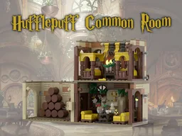 Hufflep*ff Common Room Set (Modular)