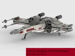 Modified 75218 X-Wing