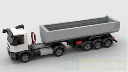 Tipper trailer & 4x4 tractor