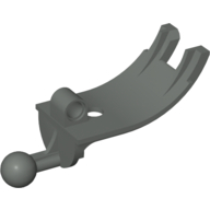Lego Large Figure Accessory, Rahkshi Kraata Holder / Dark Gray