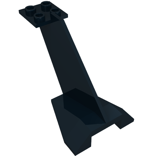 Lego Tail Wedge / Black