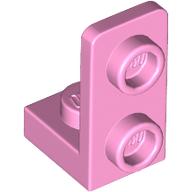 Lego Bracket 1 x 1 - 1 x 2 Inverted / Bright Pink