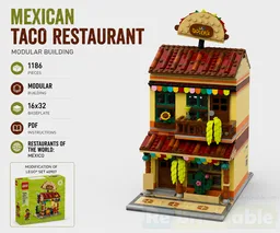 Mexican Taco Restaurant Modular