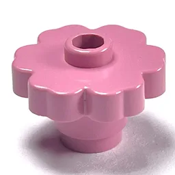 Plant, Flower 2 x 2 - Round [Open Stud] / Duplo Pink