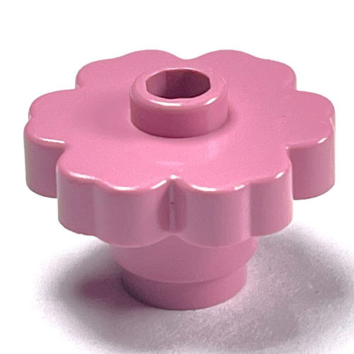 Lego Plant, Flower 2 x 2 - Round [Open Stud] / Duplo Pink