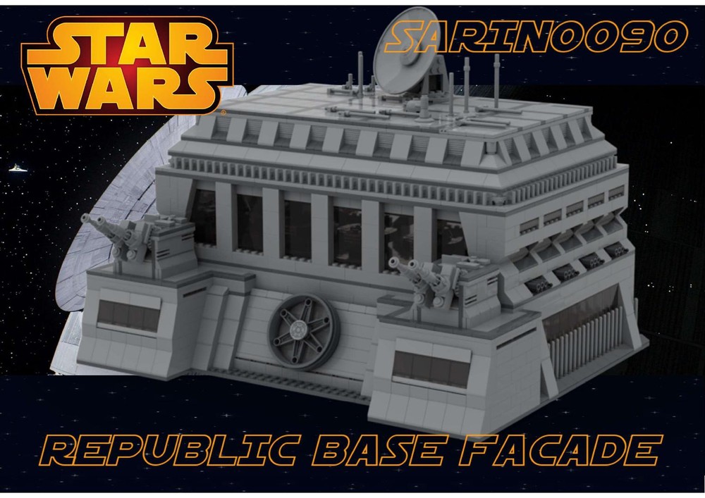 Lego SW - Imperial Base Facade