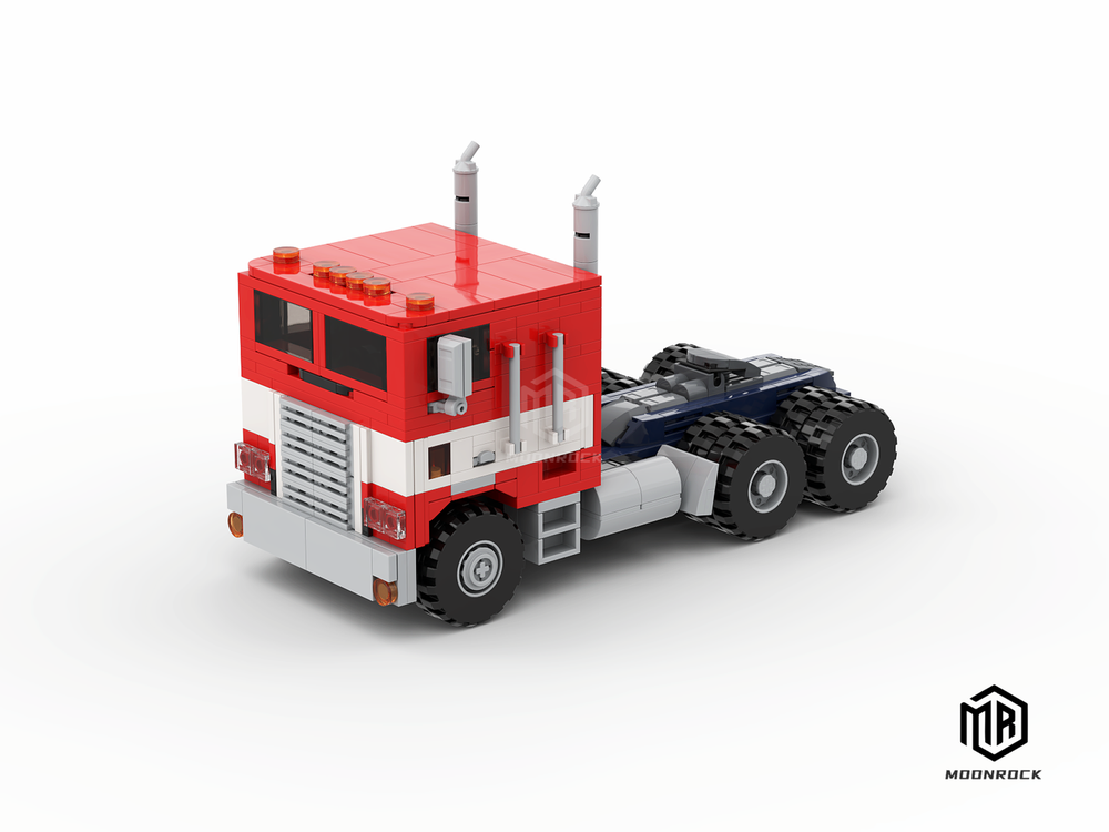 Lego Freightliner truck_Optimus Prime