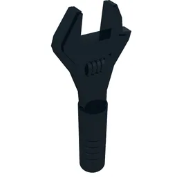 Tool Wrench / Spanner Adjustable / Black