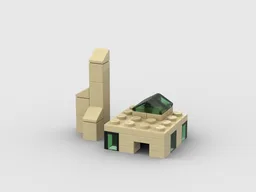 AL Aziz Mosque 1:1000 scale