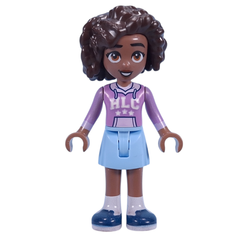 Lego Aliya - Lavender Top, Bright Light Blue Skirt
