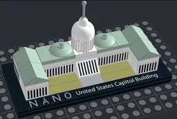 Nano U.S Capitol Building