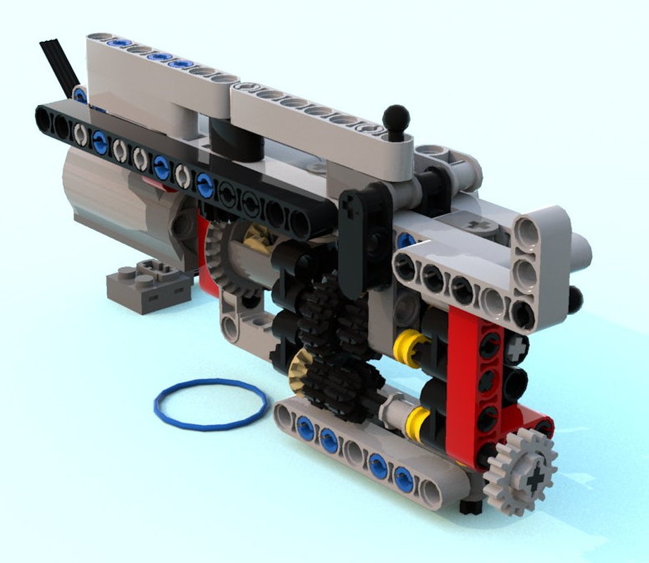Lego 2 speed auto gearbox with reverse
