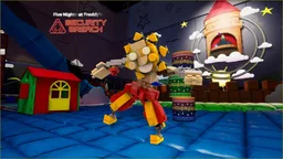 Sun, The Daycare Attendent from Five Nights at Freddy's: Security Breach (FNaF SB)