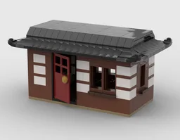 Lego Ninjago House (Japanese Style)