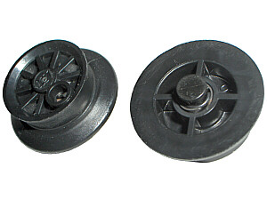 Lego Train Wheel, Middle Wheel for 12V Motor / Black