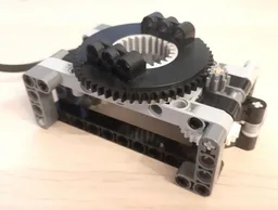 Simple motorized turntable
