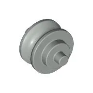 Wheel Centre Small with Stub Axles (Pulley Wheel) / Light Gray