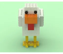 Computer Game Style Chicken