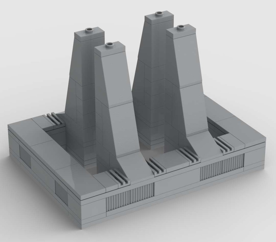 Lego Delta IV Heavy Launch Platform