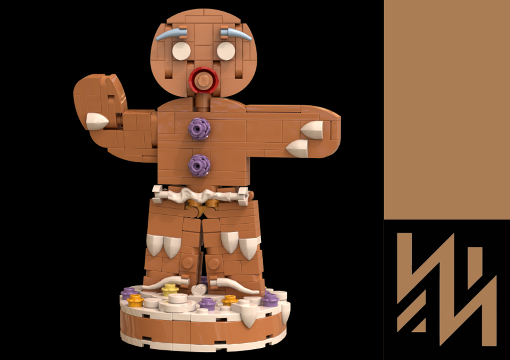 Lego Gingy from Shrek