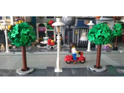 Lamp post & Tree