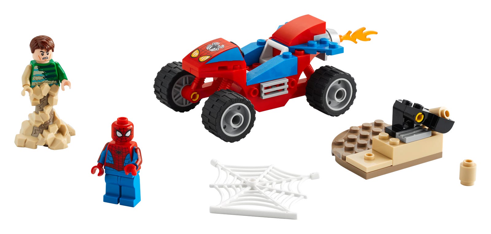 Lego Spider-Man and Sandman Showdown