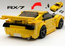 76901 Mazda RX-7 FD3S from Initial D [Opening Doors!]