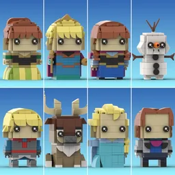 "Frozen" Brickheadz Collection