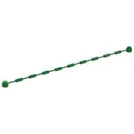 String with End Studs and Minifig Grips 21L / Green