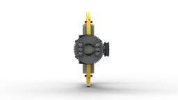 Quarter Rack Hubless Wheel Component