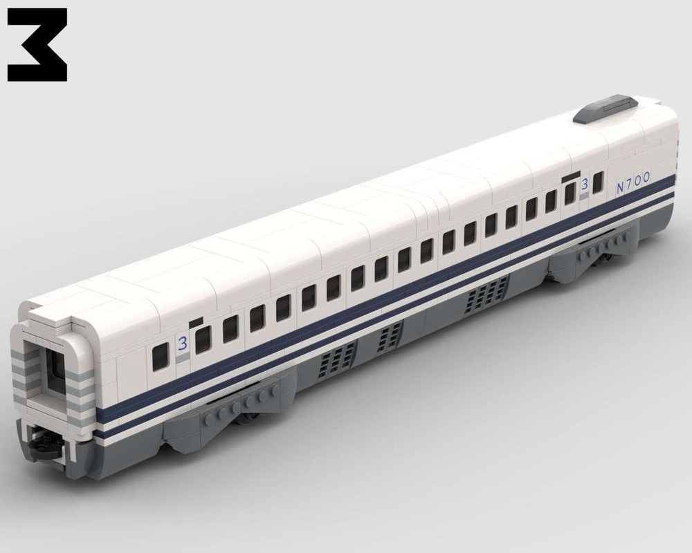 Lego Shinkansen N700 Series - Bullet Train - CAR n°03/16