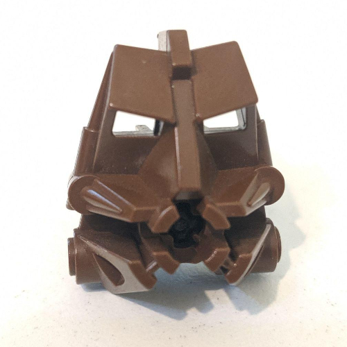 Lego Large Figure Head Connector Block 3 x 4 x 1 2/3 / Brown