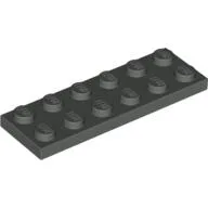 Plate 2 x 6 / Dark Gray