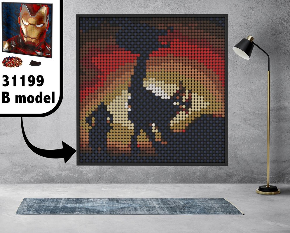 Lego 31199 Alternate Build: Tallneck and Aloy from Horizon