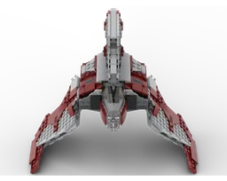 "ETA Class Shuttle" 75362 alternative build (MOC)