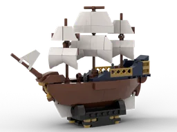 1:100 Scale Galleon