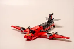 Red Cargo Plane