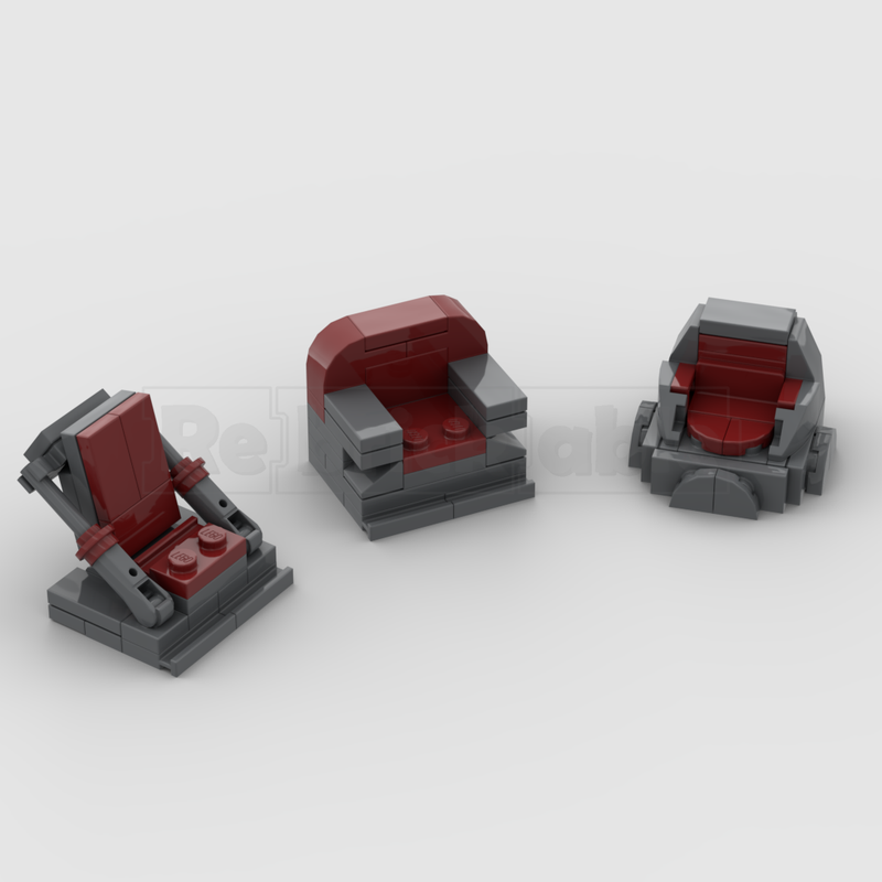 Lego Jedi Council Chairs