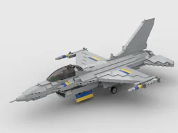 lego Ukrainian F-16