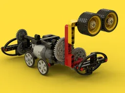 car that can rotate without steering