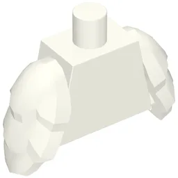 Torso with Bird Wings [Plain] / White