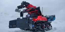 Snow groomer MOC