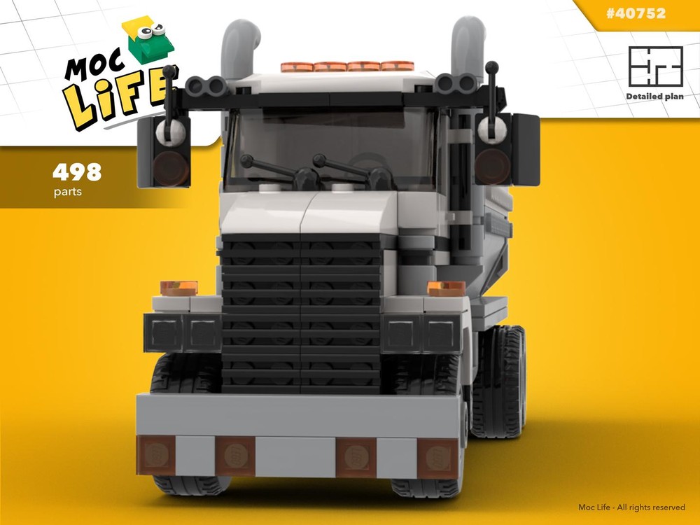 Lego Fuel truck transport