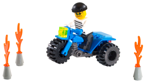 Lego Brickster's Trike