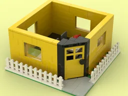 Basic house without a roof